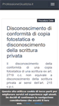 Mobile Screenshot of professionegiustizia.it